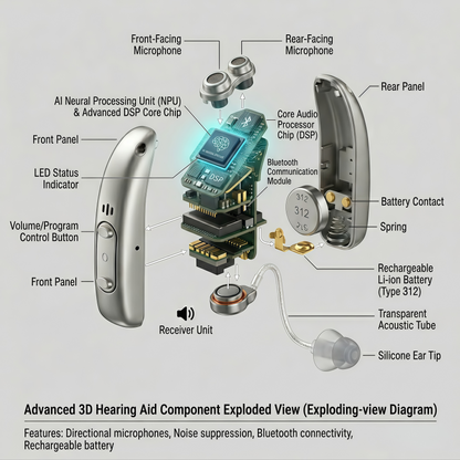 🔥Smart hearing aids 🏆 2026 Best Seller