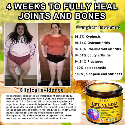 Elderly Arthritis Relief Bee Venom Cream | Repair Bone & Joint Discomfort Naturally
