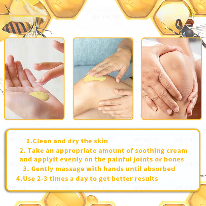 Elderly Arthritis Relief Bee Venom Cream | Repair Bone & Joint Discomfort Naturally