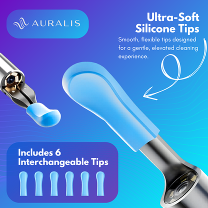 👁️ Visual Ear Wax Remover | Flexible In-Ear Camera Cleaner