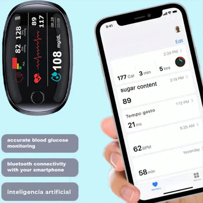 🔥Only 1 Hour Left🏆 WAZOVA™ Smart Non-Invasive Blood Sugar Device 99.9% Accuracy