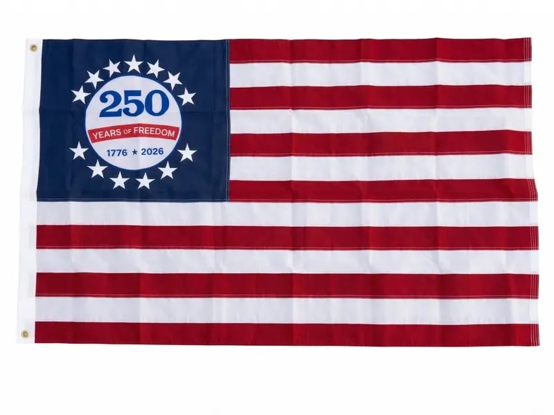 🔥 Last Day 50% OFF 🇺🇸✨ 1776–2026 USA 250th Anniversary Commemorative Flag