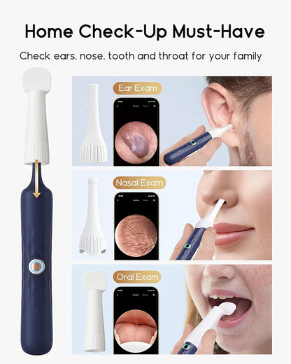 👁️ Visual Ear Wax Remover | Flexible In-Ear Camera Cleaner