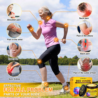 Elderly Arthritis Relief Bee Venom Cream | Repair Bone & Joint Discomfort Naturally