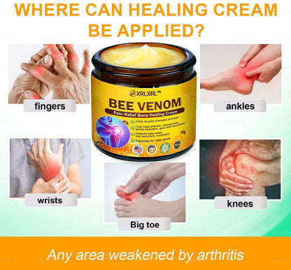 Elderly Arthritis Relief Bee Venom Cream | Repair Bone & Joint Discomfort Naturally