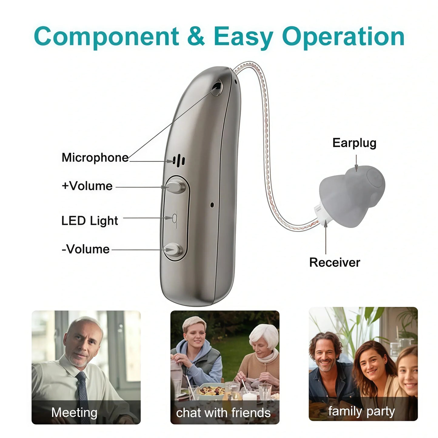🔥Smart hearing aids 🏆 2026 Best Seller