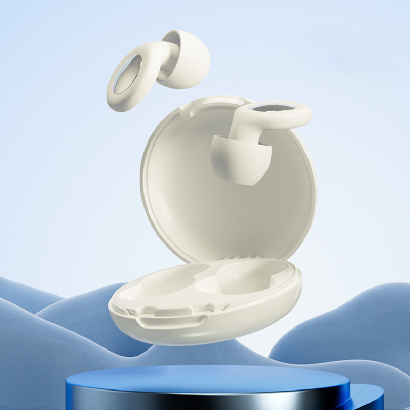 😴 Ultra Soft Silicone Earplugs – Block Noise for Deep Sleep