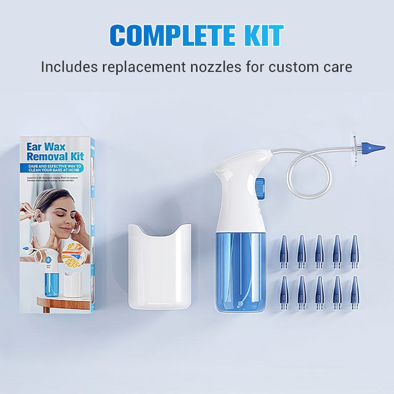 🔥The last 3 hours 49% OFF! -👂 Ear Wax Removal Kit | Safe Gentle Silicone Ear Cleaner